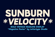 Megazine Poster Bold Vintage Display, a Sans Serif Font by Lettertype Studio (Thumbnail 10 of 12)