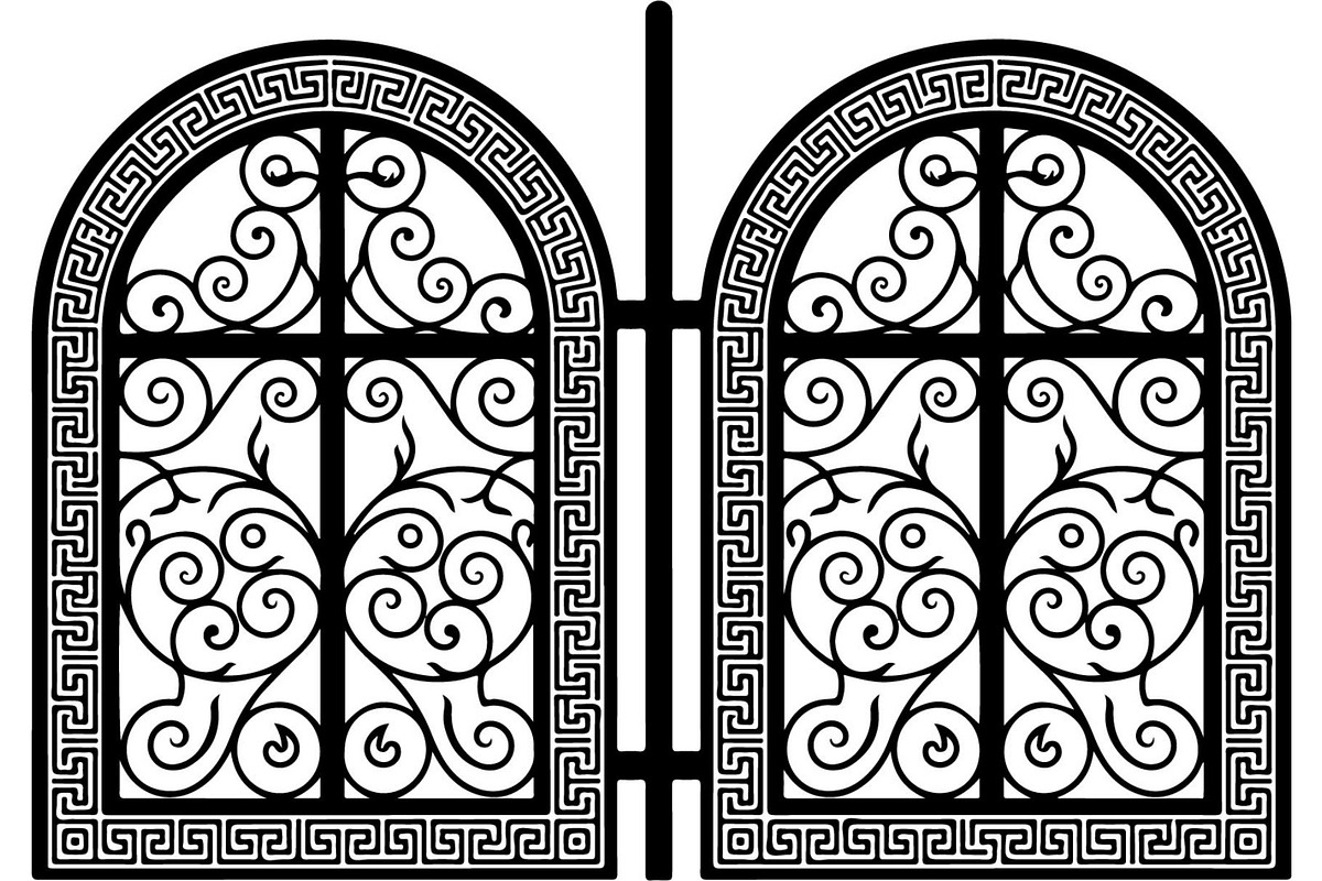 Ornamental Window Grill Designs, a Decorative Illustration by Designer_Momina (Photo 17 of 17)