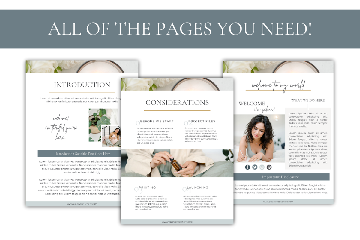 Client Welcome Pack | Selina & Co., a Templates & Theme by Lady Boss Studio (Photo 4 of 9)