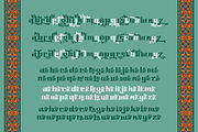 Bongseon - Modern Korean Font, a Serif Font by madeDeduk (Thumbnail 9 of 10)