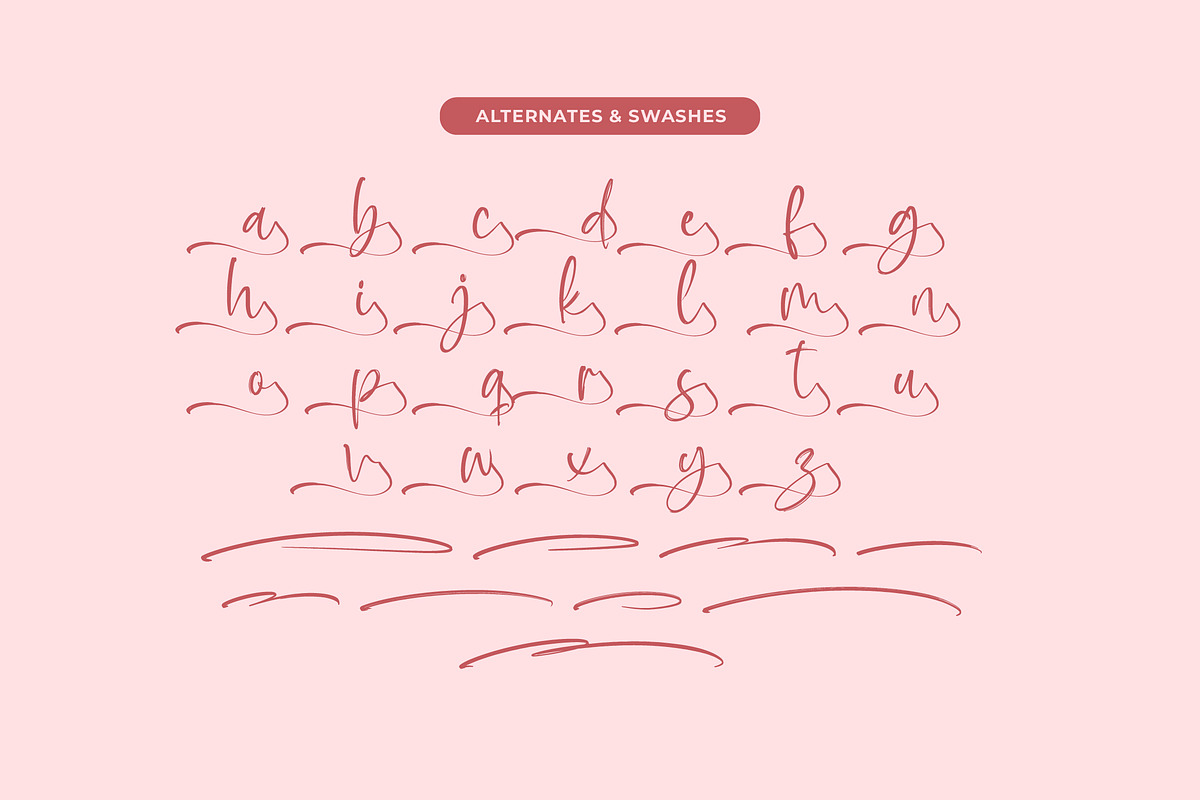 Baplosy Startera Bold Brush Font, a Script Font by Letterena Studios Script (Photo 15 of 20)
