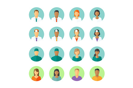 Avatars of doctors and patients