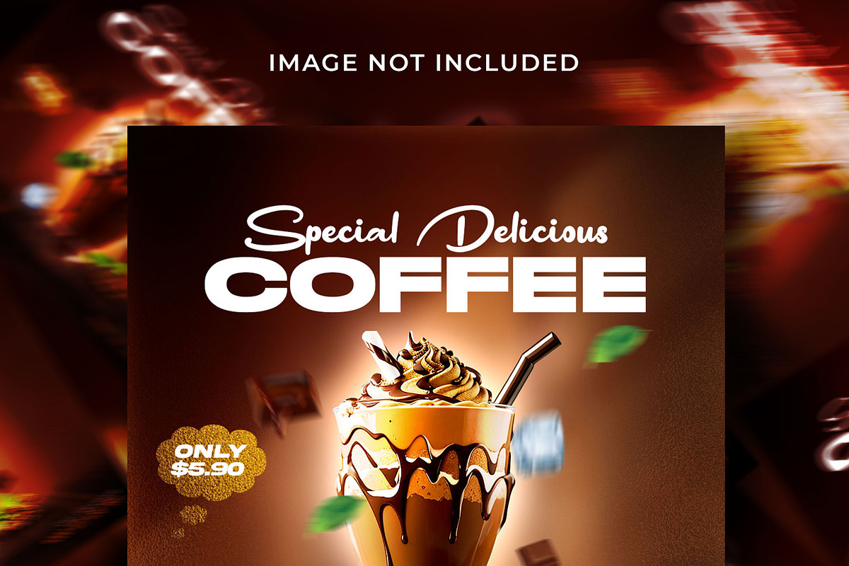 Milkshake Instagram Template, a Social Media Template by Design Fly (Photo 8 of 8)