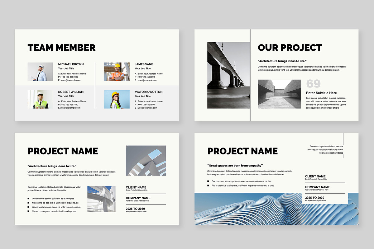 Architecture Portfolio Presentation, a Presentation Template by ContestDesign (Photo 4 of 5)