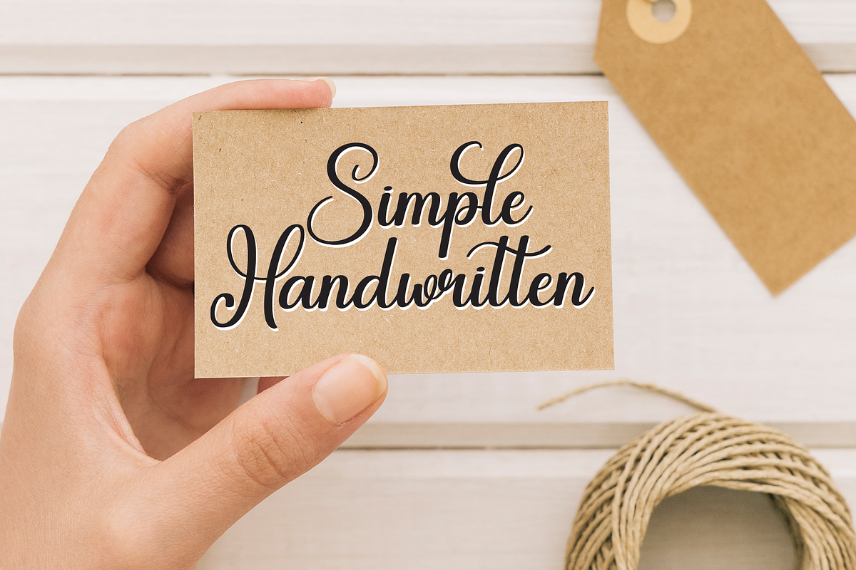 Boldfast | Script Font, a Handwritten Font by Scratchones (Photo 5 of 9)