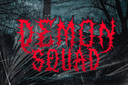 Anarcos Blackletter Metal Horror, a Blackletter Font by dansdesign (Thumbnail 7 of 7)