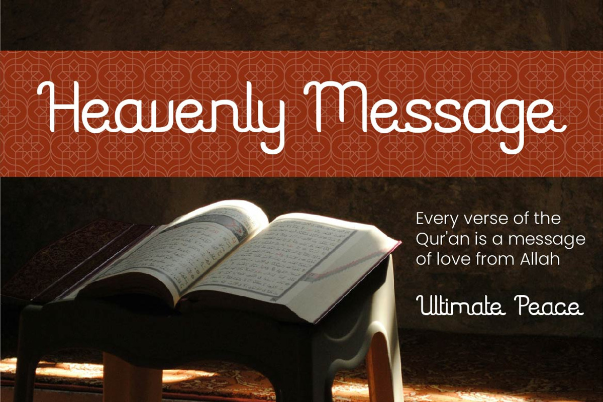 Zulfiqar – Islamic Display Font, a Script Font by Vadovastd (Photo 3 of 7)