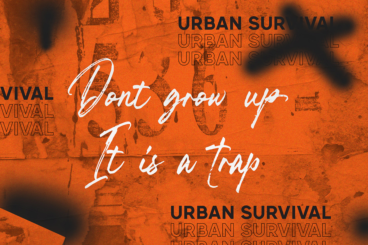 Wildstreet Script + Bonus Font, a Script Font by Runsell Studio (Photo 5 of 10)