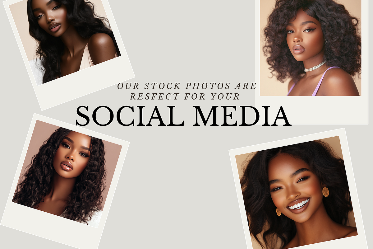 Melanin Beauty Models Stock Images, a Beauty & Fashion Photo by MarkoPresets (Photo 2 of 10)