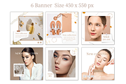 DIY Website Banner Templates Boho, an UI Kit Template by Meoww_Design (Thumbnail 4 of 6)