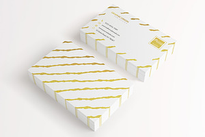 GOLD FOIL BUSINESS CARD