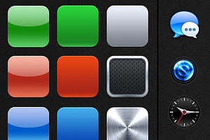 iOS app icon bases + extra's