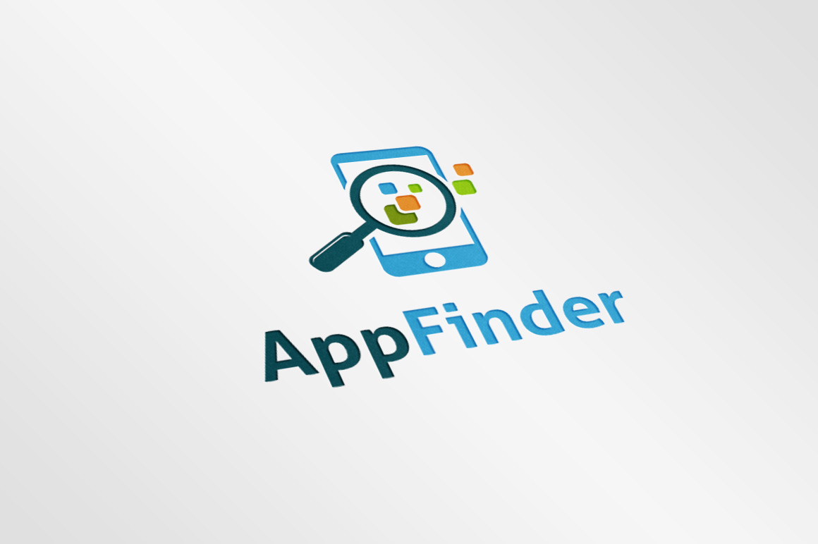 App Finder - Logo Template, a Branding & Logo Template by Twelve.std