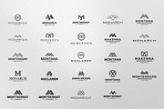 M Letter Logo Bundle Monogram Set, a Branding & Logo Template by Template Dealer (Thumbnail 8 of 44)