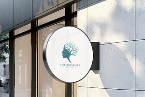 Minimalist Skincare Logo, a Branding & Logo Template by HueNestify