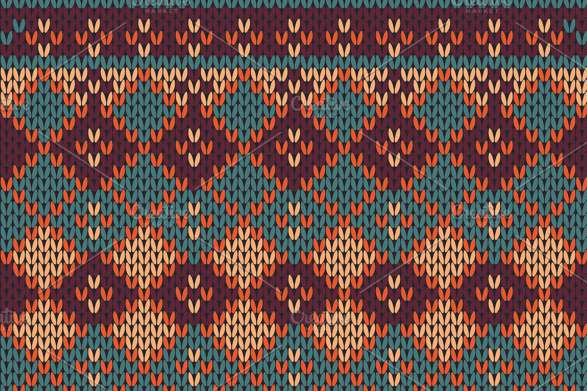 8 Seamless Knitted Sweater Pattern preview 2