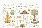 Woodland animals. Alphabet & Pattern, an Animal Illustration by polikarpovaart (Thumbnail 11 of 12)