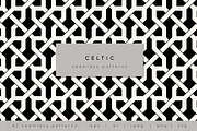 Celtic Seamless Patterns, a Pattern Graphic by Curly_Pat (Thumbnail 1 of 11)