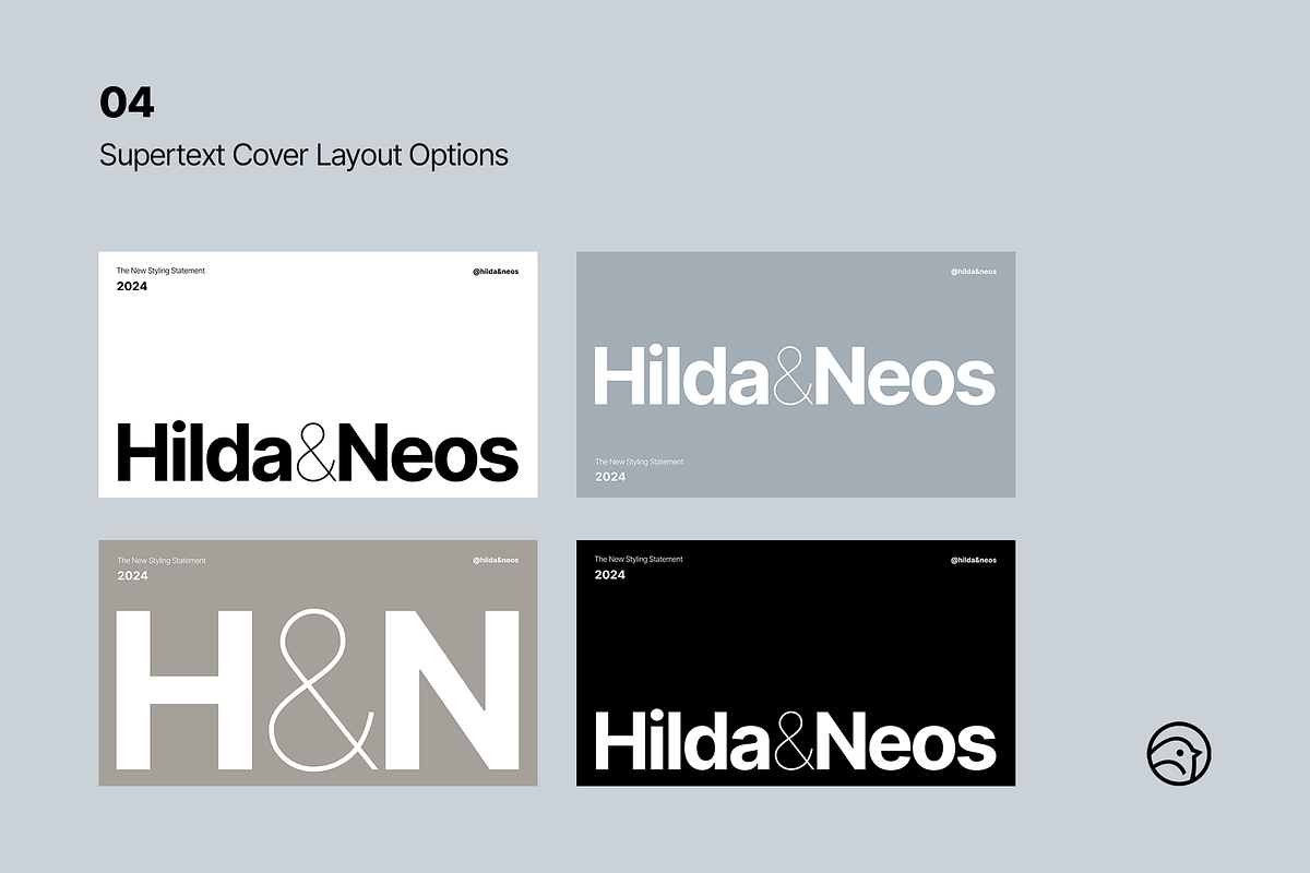 Canva: H&N Modern Brand Template Kit, a Templates & Theme by Designova® (Photo 3 of 9)