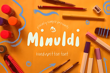 Minuldi - A Handwritten Font