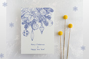 Christmas Hand drawn Vector set, an Object Illustration by ON_lineart_store (Thumbnail 3 of 10)