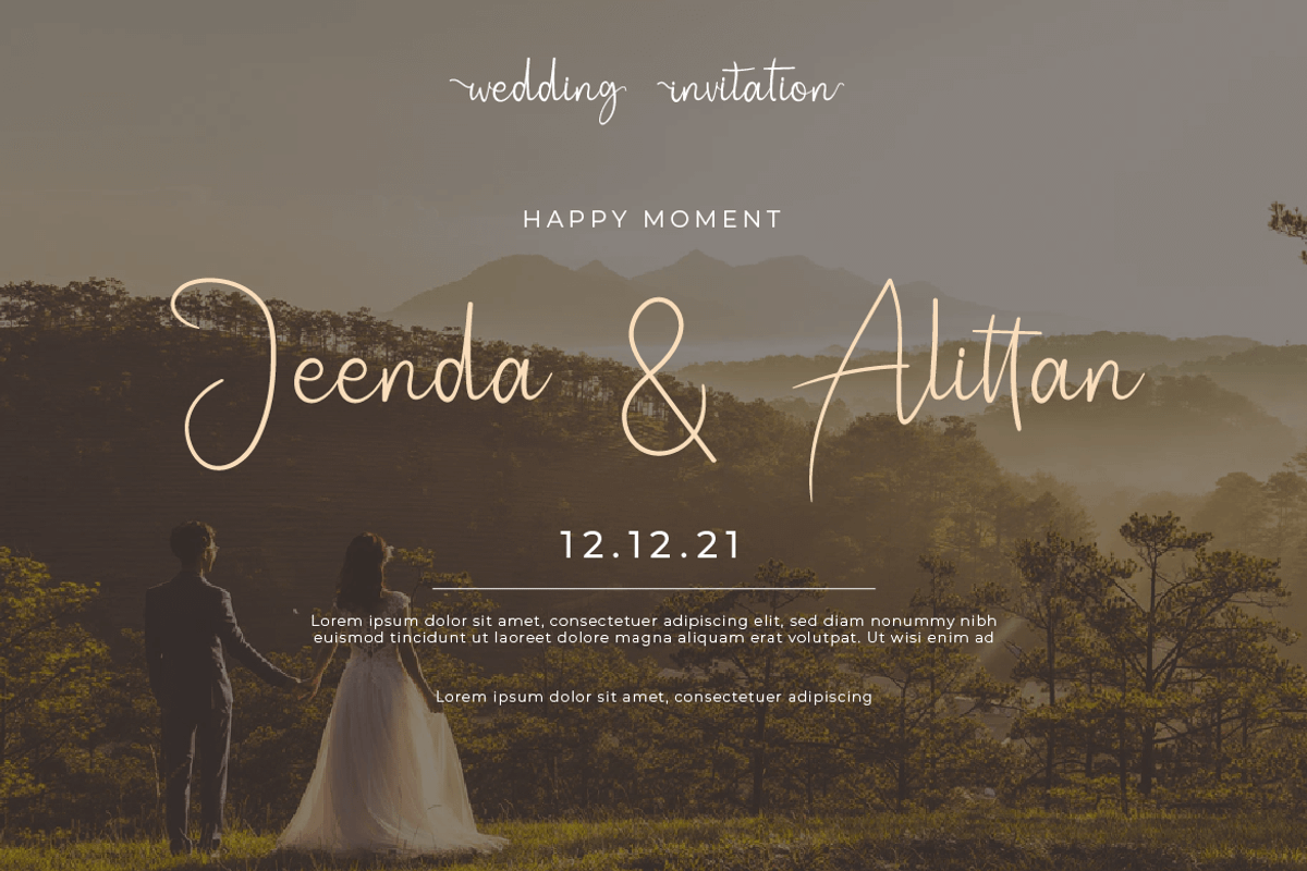 Nettally, a Script Font by twinstd (Photo 9 of 13)