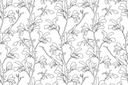 Magnolia flowers blooming set, a Pattern Graphic by Krolja (Thumbnail 8 of 9)