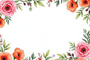 Elegant Floral Corner Frame Clipart, an Illustration by BIPLOB EXPERT (Thumbnail 8 of 14)