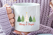 Yarn Crochet Faux Merry and Bright, an Illustration by CraftArtStudio (Thumbnail 3 of 4)