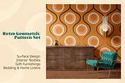 Retro Geometric Seamless Pattern Set, a Pattern Graphic by Svetlana Lerie (Thumbnail 7 of 8)