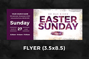 Easter Sunday Church Template-Rustic, a Flyer Template by Nathan Knight Design (Thumbnail 3 of 6)