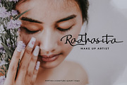 Kartika a Signature Script Font, a Script Font by Dawnside Graphic (Thumbnail 13 of 16)