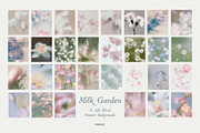 Milk Garden: Texture Backgrounds, a Background Graphic by Purple (Thumbnail 9 of 11)