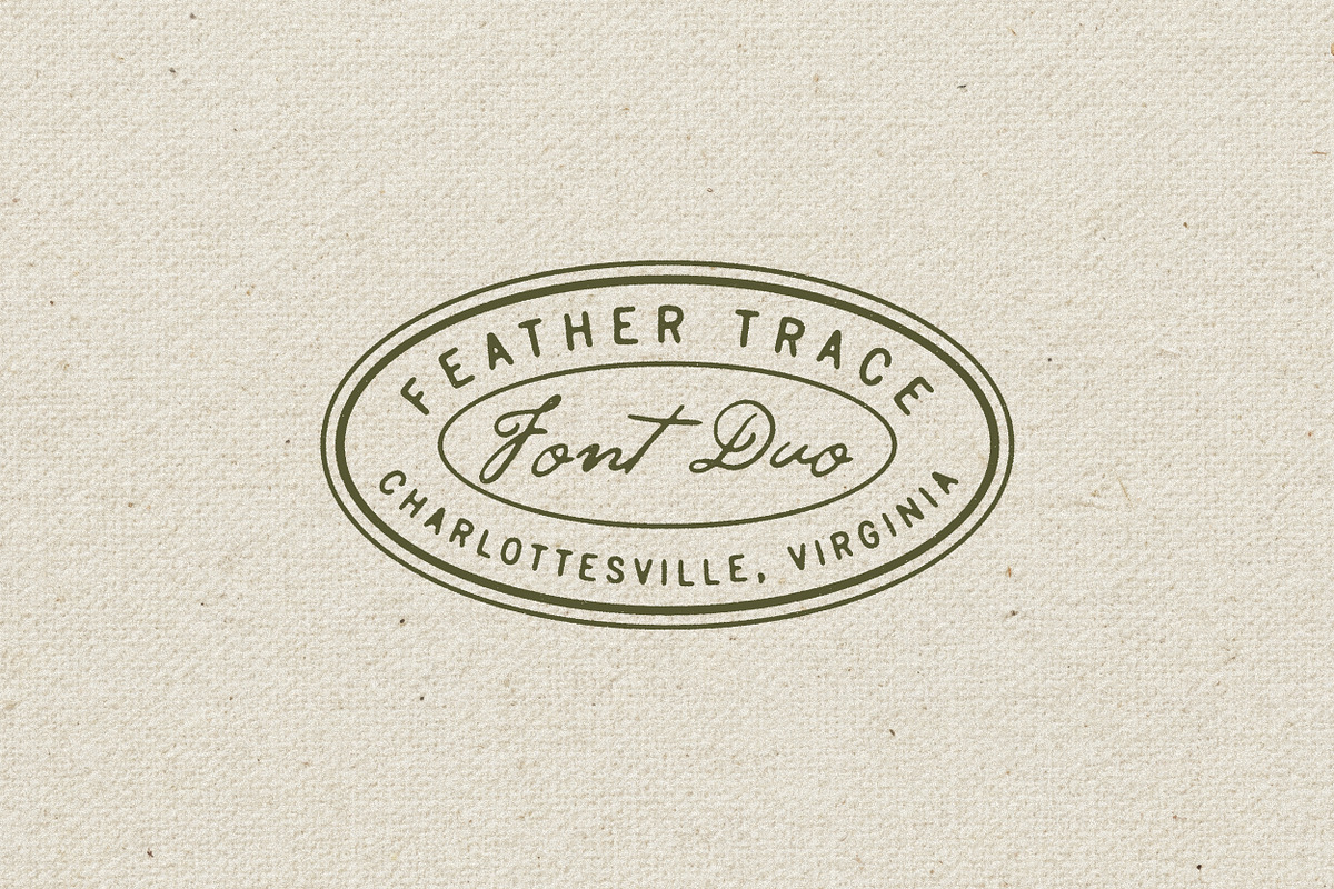 Feather Trace - Organic Font Duo, a Handwritten Font by Davide Bassu (Photo 9 of 11)