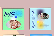 Fashion Gradient Social Media Layout, a Social Media Template by ContestDesign (Thumbnail 2 of 4)
