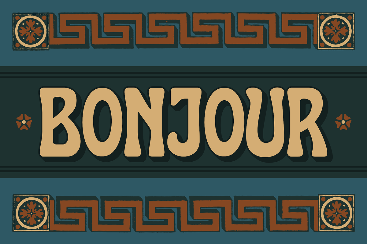 Zadeste - Art Nouveau Fonts, a Serif Font by Konstantine Studio (Photo 3 of 8)