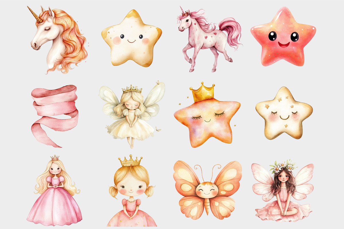 Magical Kingdom Clipart, a Seasonal Illustration by Design Market (Photo 4 of 4)