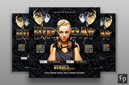 Club Flyer, a Flyer Template by FlyerPig