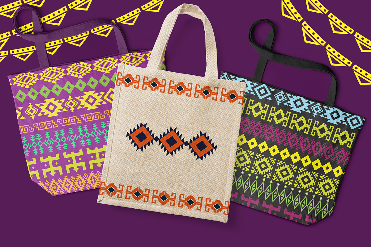 Tribal Illustrator Pattern Brushes, a Brush Add-On by ComelyPics Shop (Photo 3 of 7)