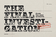 Badfellas - Dirty Typewriter Font, a Serif Font by ikiiko (Thumbnail 2 of 7)