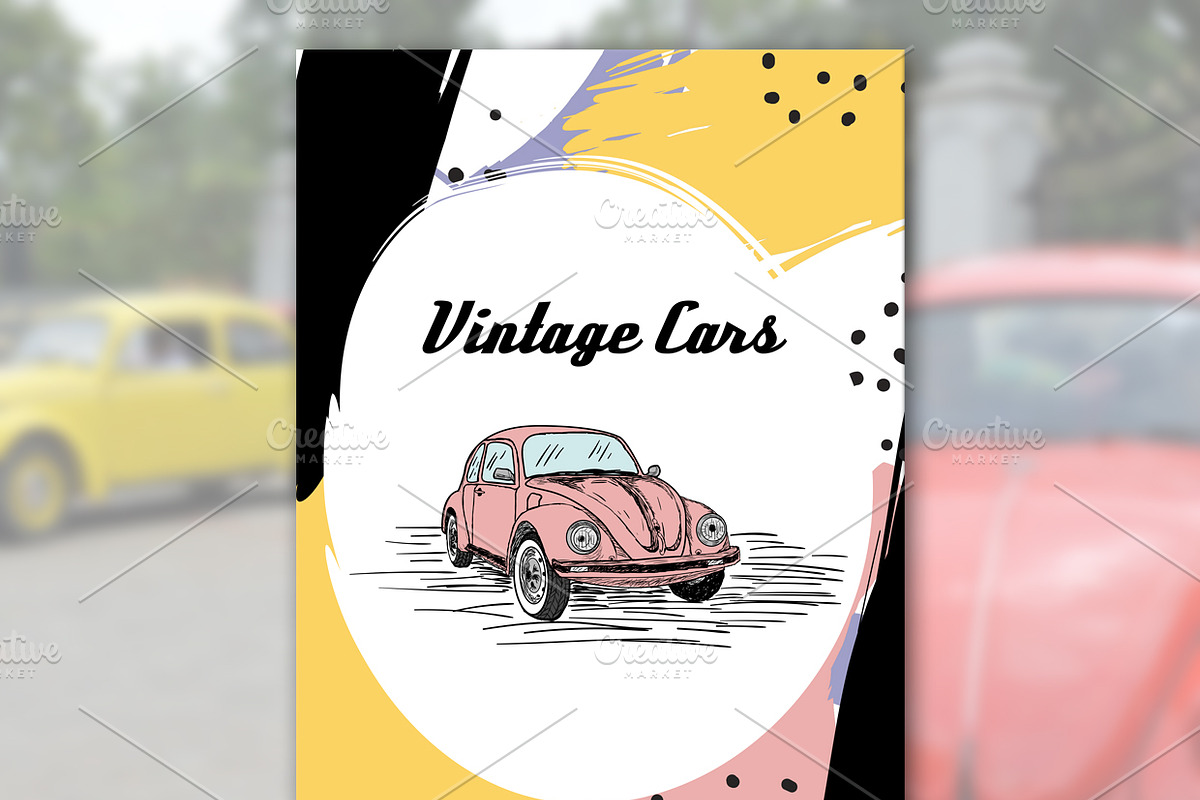 VW Beetle hand drawn illustration, an Illustration by Piro Concept (Photo 2 of 3)