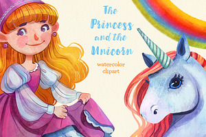 Blond Princess Fairytale Clipart