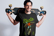 Skateboard templates, a Poster Template by DGIM studio (Thumbnail 3 of 7)