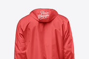 Windbreaker Jacket Mockup, a Hoody Mockup by UnicDesign (Thumbnail 5 of 5)