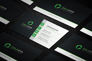 Creative Modern Business Cards, a Business Card Template by Galaxiya (Thumbnail 3 of 11)