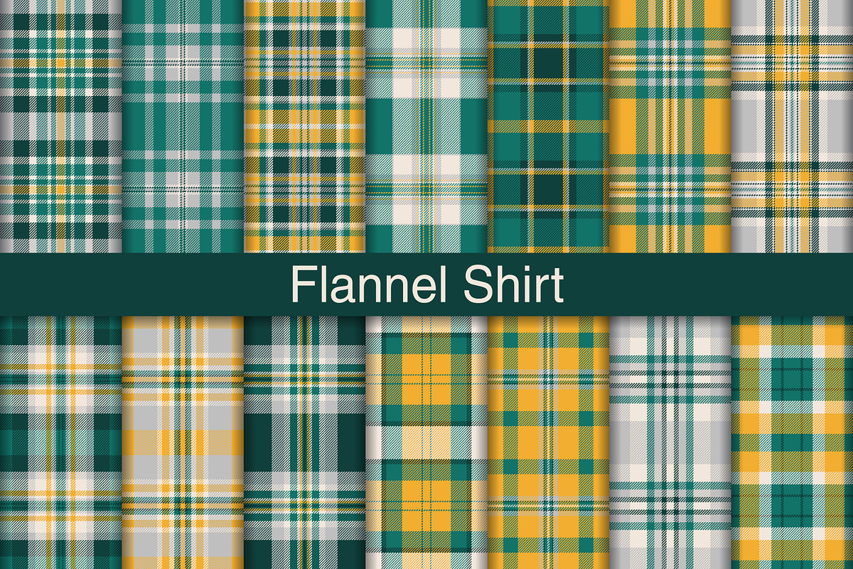 #168 Flannel Shirt Patterns, a Pattern Graphic by Plaid4You (Photo 1 of 5)