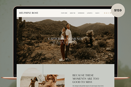 Delphine - With Elementor Pro, a WordPress Template by Pix & Hue
