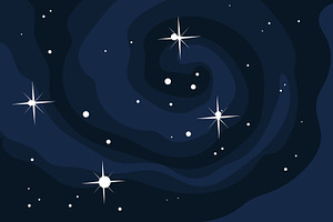 7 Sets of Abstract Space Background