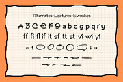 Banda Note - Handwritten Marker Note, a Handwritten Font by Afkari Studio (Thumbnail 9 of 19)