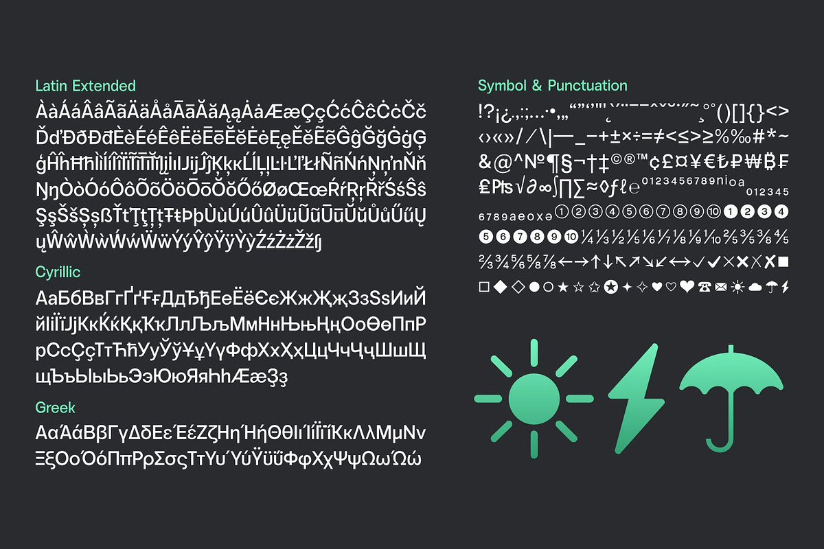 Vontica Sans Font Family, a Sans Serif Font by Asenbayu (Photo 15 of 15)